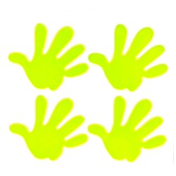 Sada reflexních nálepek HANDS AMiO-03942