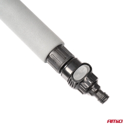 Teleskopický průtokový kartáč na mytí auta 97-160cm AMIO-03955
