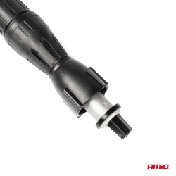 Teleskopický průtokový kartáč na mytí auta 97-160cm AMIO-03955