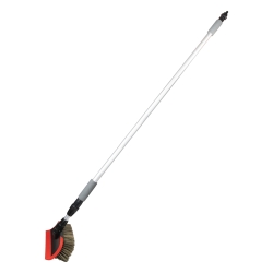Teleskopický průtokový kartáč na mytí auta 141-240cm AMIO-03956