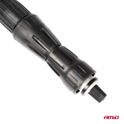 Teleskopický průtokový kartáč na mytí auta 171-300cm AMIO-03957