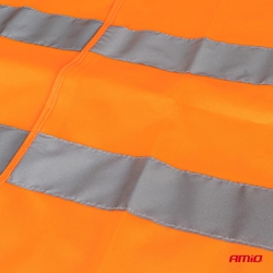 Reflexní vesta XXL oranžová s certifikátem AMiO-03985