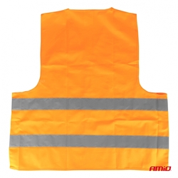 Reflexní vesta XXL oranžová s certifikátem AMiO-03985