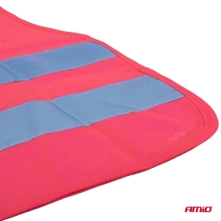 Reflexná vesta dětská růžová AMiO-03987