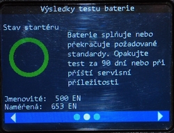 Exide EBT965P, Profesionální tester analyzátor baterie s tiskárnou