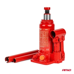 Hydraulický pístový zvedák 2T v PVC boxu AMIO-04182