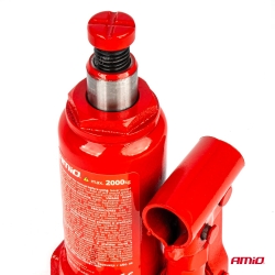 Hydraulický pístový zvedák 2T v PVC boxu AMIO-04182