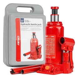 Hydraulický pístový zvedák 5T v PVC boxu AMIO-04183