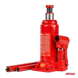 Hydraulický pístový zvedák 5T v PVC boxu AMIO-04183
