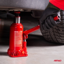 Hydraulický pístový zvedák 10T v PVC boxu AMIO-04184