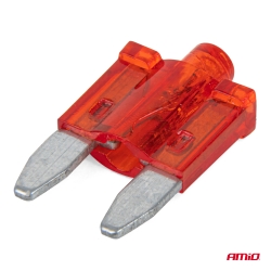 Autopojistky nožové mini s led diodou 10 ks AMiO-04340