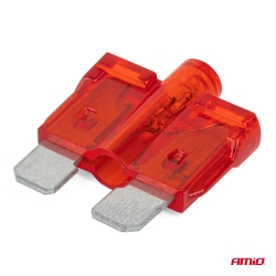 Autopojistky nožové standard s led diódou 10 ks AMiO-04341