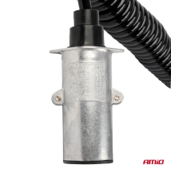 Spirálový kabel TIR 2x 7 PIN typ N 5m 24V AMIO-04379