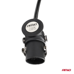 Spirálový kabel TIR 2x 15 PIN 5m 24V AMIO-04382