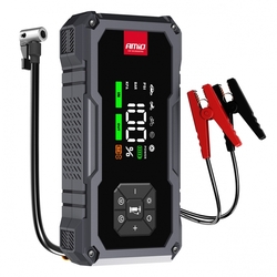 Amio Startovací zařízení 4in1 12V/600A, kompresor