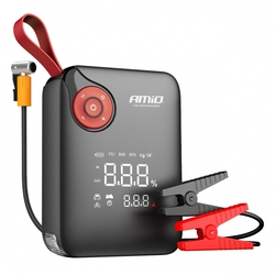 Amio Startovací zařízení 4in1 12V/600A, kompresor