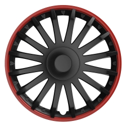 Poklica Crystal 15" Black&Red