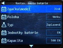 Exide EBT965P, Profesionální tester analyzátor baterie s tiskárnou