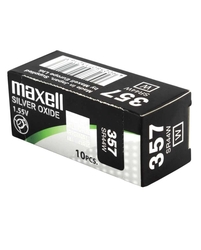 357 | SR44W Maxell 1.55V stříbrooxidová baterie (1 ks)