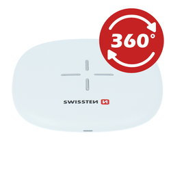 Swissten Wirelees nabíječka 10W bílá