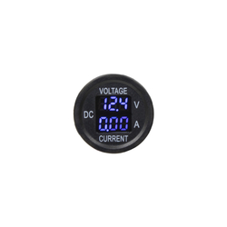 Digitální ampérmetr a voltmetr 5-48V modrý