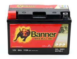 Banner GEL BGT9B-4, 12V 8Ah 115A