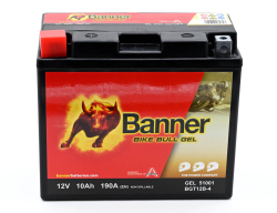 Banner GEL BGT12B-4, 12V 10Ah 190A