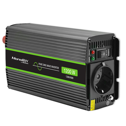 Qoltec Sinusový měnič napětí z 12/230V, 600W