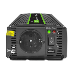 Qoltec Sinusový měnič napětí z 12/230V, 600W