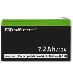 Qoltec 53062; 12V 7,2Ah (150x65x100mm)