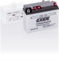 EXIDE 6N12A-2D; 6V/12Ah/100A