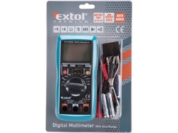 Extol Premium Digitální multimetr CAT II 600V