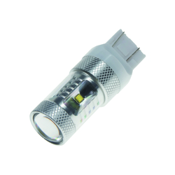 CREE LED T20 (7443) bílá, 12-24V, 30W (6x5W)