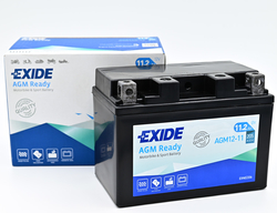 Exide AGM12-11, 12V 11Ah 205A (150x87x110mm) JIS: