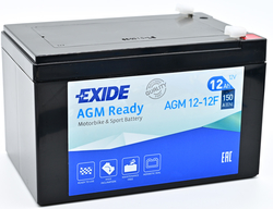 Exide AGM12-12F, 12V 12Ah 150A (150x100x100mm)