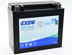 Exide AGM12-19.1, 12V 18Ah 270A (175x87x155mm) JIS: 