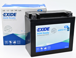 Exide AGM12-19.1, 12V 18Ah 270A (175x87x155mm) JIS: 