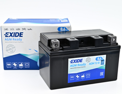 Exide AGM12-8, 12V 8,6Ah 145A (150x87x93mm) JIS: YTZ10-BS