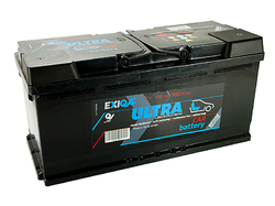 Exiqa Ultra 12V 110Ah 950A, B610A6 (394x175x190mm, pravá)