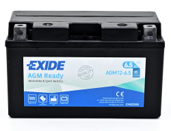Exide AGM12-6.5, 12V 6,5Ah 85A 