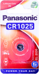 CR1025 Panasonic lithiová baterie (1 ks)