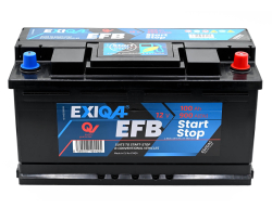 Exiqa EFB 100Ah 900A, E600A5 (353x175x190mm)