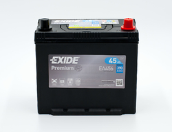 Exide Premium 12V 45Ah 390A, EA456 (237x127x227mm, pravá)