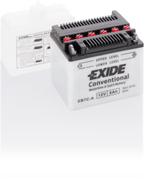EXIDE EB7C-A; 12V/8Ah/90A