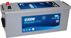 Exide PowerPRO 12V 145Ah 900A, EF1453 (513x189x223mm)