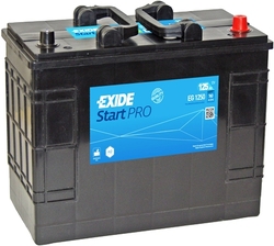 Exide StartPRO 12V 125Ah 760A, EG1250 (349x175x290mm)