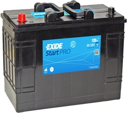 Exide StartPRO 12V 125Ah 760A, EG1251 (349x175x290mm)