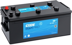 Exide StartPRO 12V 180Ah 1000A, EG1803 (513x223x223mm)