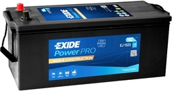 Exide PowerPRO Agri 12V 152Ah 1130A, EJ1523 (513x189x223mm)