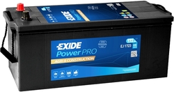 Exide PowerPRO Agri 12V 172Ah 1390A, EJ1723 (513x223x223mm)